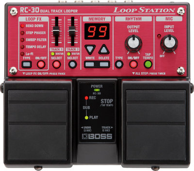 guitar looper
 on BOSS RC-30 and RC-3 Loop Station Pedals Now Shipping (Guitarsite)